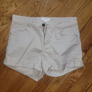Kahki Cuffed Shorts